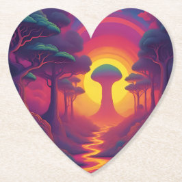 Porta-copo De Papel Beginning of The Fall Art