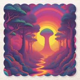 Porta-copo De Papel Beginning of The Fall Art