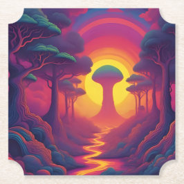 Porta-copo De Papel Beginning of The Fall Art