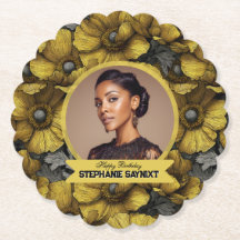 Belas Anêmonas Amarelas Presente de 15º Aniversári