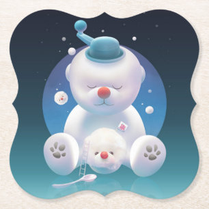 Porta-copo De Papel Bichon Ice Shaver Dreamland