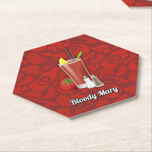 Porta-copo De Papel Bloody Mary Cocktail