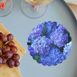 Porta-copo De Papel Blue Hydrangea Blooms Floral