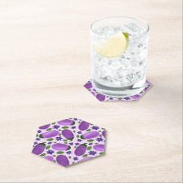 Porta-copo De Papel Blush & Bloom Eggplant Collection – Soft Lilac