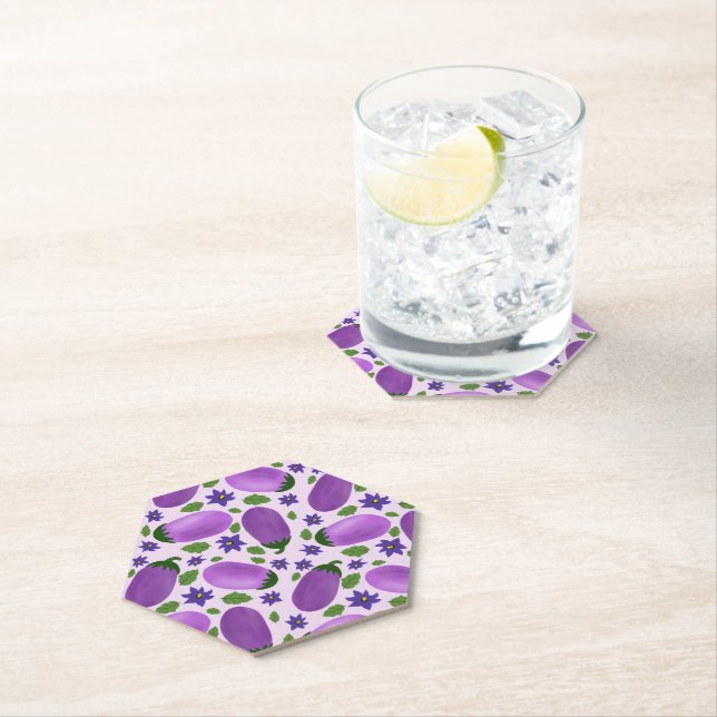 Porta-copo De Papel Blush & Bloom Eggplant Collection – Soft Lilac (Insitu)