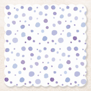 Porta-copo De Papel bolinhas pintadas à mão