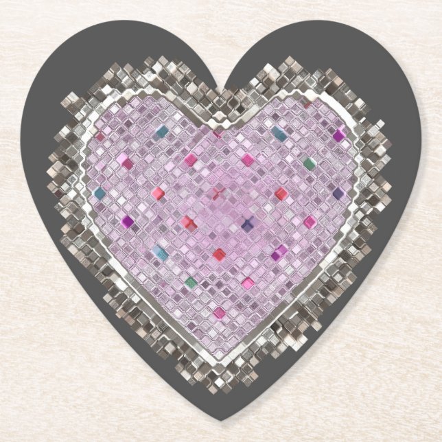 Porta-copo De Papel Bom Amor Charm (Frente)