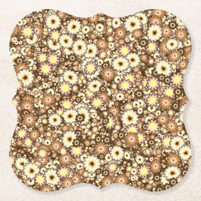 Porta-copo De Papel bomba floral3B (Frente)