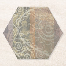 Bonito estilo estético marrom