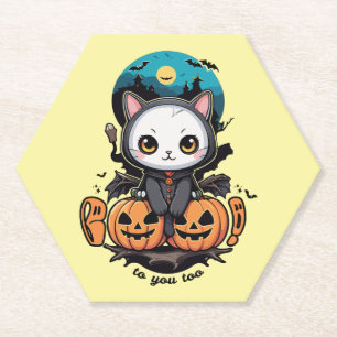 Porta-copo De Papel Boo para você também Gatos de Gato Bonito e Pump