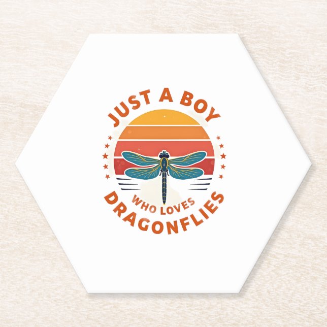 Porta-copo De Papel Boys Dragonfly (Frente)