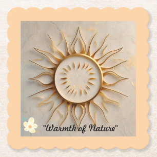 Porta-copo De Papel "Brilhância da Natureza"