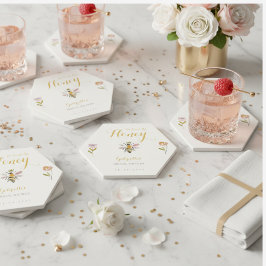 Porta-copo De Papel Butter Yellow She Found Her Honey Bee Bridal Party