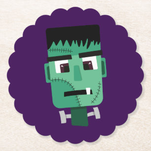 Porta-copo De Papel Cabeça do Monstro de Frankenstein