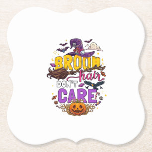 Porta-copo De Papel Cabelo Vassoura Não Liga Chapéu de Bruxa de Hallow