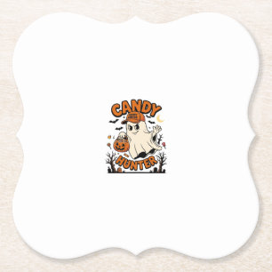 Porta-copo De Papel Caçador de Doces Halloween Fantasma Abóbora Balde_