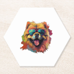 Porta-copo De Papel Cachorro Chinês Cachorro Chow Raça para Chow Chow 