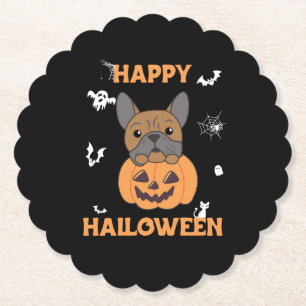 Porta-copo De Papel Cachorro De Pumpkin Cachorros Feliz Dia das Bruxas