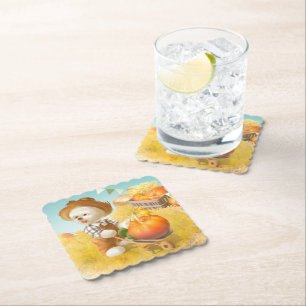 Porta-copo De Papel Cachorro-quente com abóbora