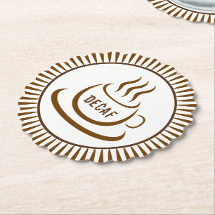Porta-copo De Papel Café Decaf