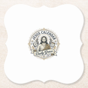 Porta-copo De Papel Calendário de Jesus Graça Diária Calendário de Jes
