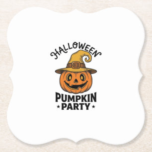 Porta-copo De Papel Camisa de Abóbora de Halloween Chapéu de Bruxa Vin