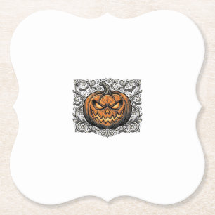 Porta-copo De Papel Camisa de Abóbora de Halloween com Desenho de Grav