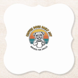 Porta-copo De Papel Camisa de Cachorro Café Design de Caneca de Cachor
