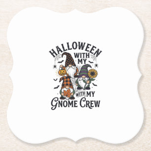 Porta-copo De Papel Camisa de Gravura Vintage Equipe Gnome de Hallowee