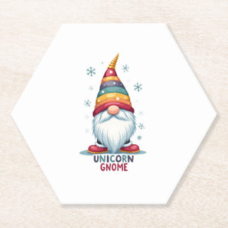 Porta-copo De Papel Camisa de Unicórnio Gnome Família Correspondente G