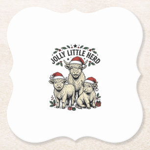 Porta-copo De Papel Camisa de Vaca de Natal Arte de Rebanho de Férias