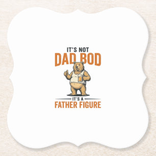 Porta-copo De Papel Camisa do Urso da Figura do Pai do Corpo do Pai En