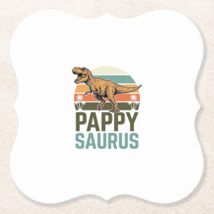 Porta-copo De Papel Camisa Pappysaurus Dinossauro Engraçado Vintage Pô