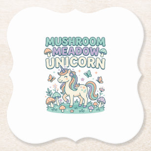 Porta-copo De Papel Camisa Unicórnio Fungo Prado Unicórnio T-Shirt Des