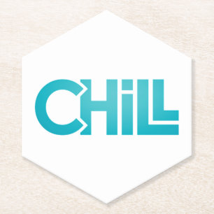 Porta-copo De Papel Camiseta Gráfica Minimalista Chill Zen Meditação