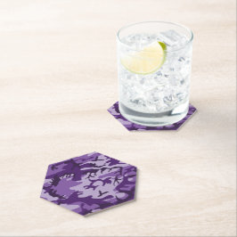 Porta-copo De Papel Camuflagem Roxa, Militares, Exército