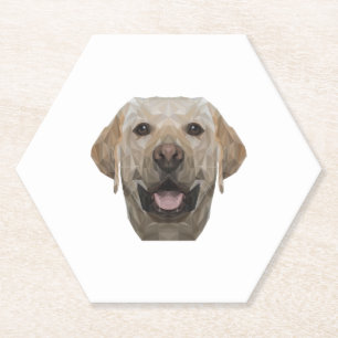 Porta-copo De Papel Cão Polígono Pai Cão Mãe Dogfather Labrador