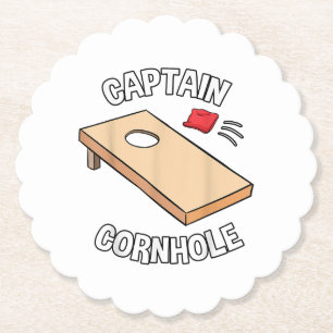 Porta-copo De Papel Capitão Saco de Cornhole Tábuas Boneco Saco de Fei