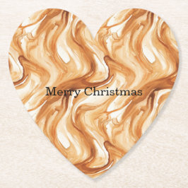 Porta-copo De Papel Caramel Carmel Candy Swirls Christmas
