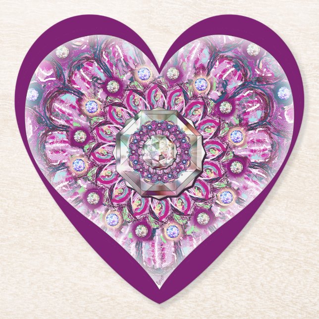 Porta-copo De Papel Cardinal Red Rosace (Frente)