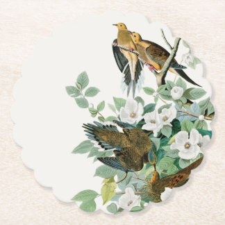Porta-copo De Papel Carolina Turtle Dove, Birds da América por John Ja