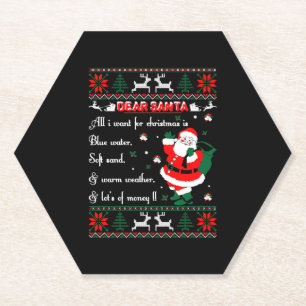 Porta-copo De Papel Caros Papais noeis Que Quero Para O Natal Muito Di