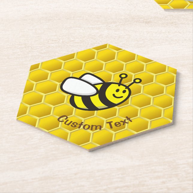 Porta-copo De Papel Cartoon de Honeybee (Angular)