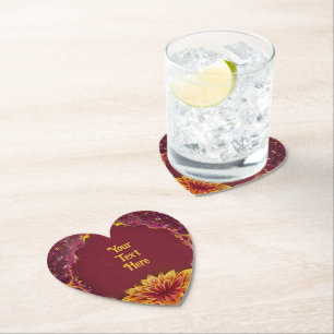 Porta-copo De Papel Casamento "Eternal Blossoms: A Celebração do Amor"