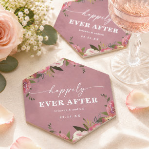 Porta-copo De Papel Casamento Floral Rosa Selvagem Chic Blooming