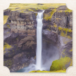 Porta-copo De Papel Cascata do Haifox, Islândia