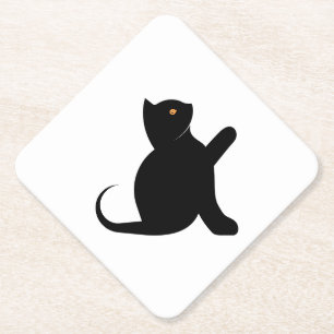 Porta-copo De Papel Cat Say Hello