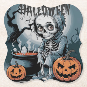 Porta-copo De Papel Cavaleiro de Caveira