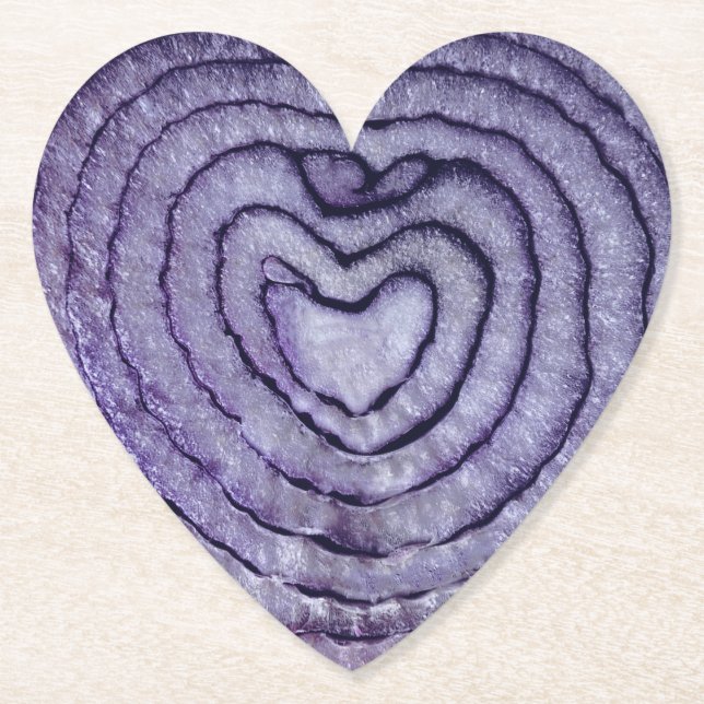 Porta-copo De Papel Cebola vermelha (Frente)