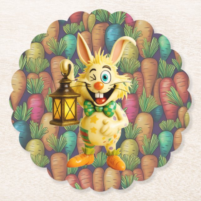 Porta-copo De Papel Ceramic Zany Rabbit Soda Glass (Frente)